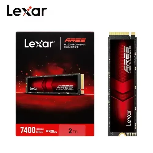 SSD NVME Lexar Ares M.2 2280 Pcle Gen 4x4 2TB