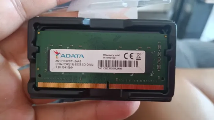 Memória DDR4 8gb 2666mhz NOTEBOOK