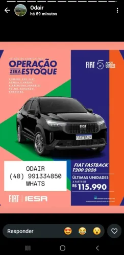Fiat Fastback 1.0 200 Turbo Flex AUT 2026