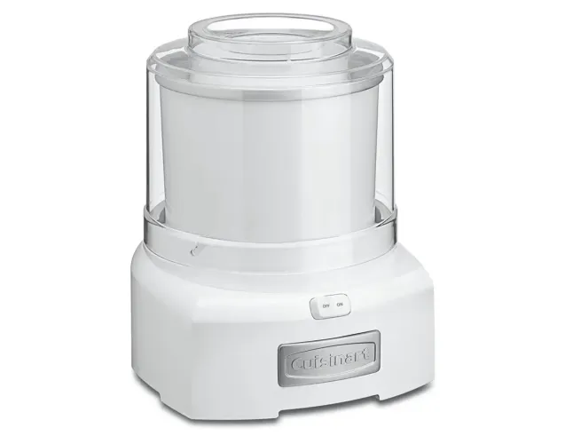 Máquina de sorvetes, iogurtes e congelados, 1,5 litros, branca
