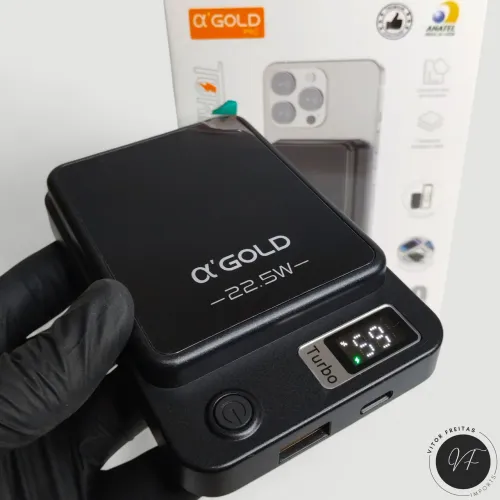 Carregador Magnético 10.000mAh | Entrega Grátis em VCA
