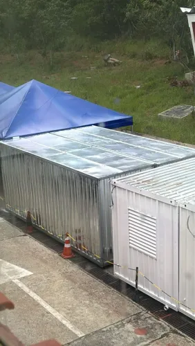 Container estrutura para contrução
