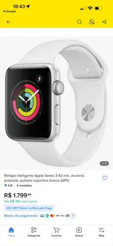 Apple Watch série 3 42mm