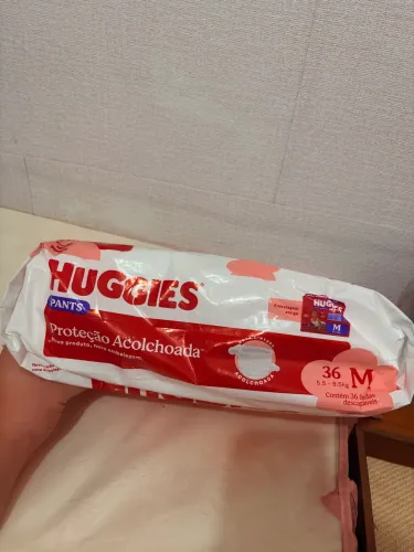 FRALDAS HUGGIES PANTS - M 36U