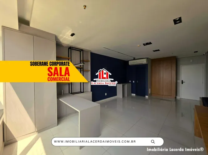 Sala comercial com 35m² reformada, climatizada e modulados, vista para Arena da Amazônia