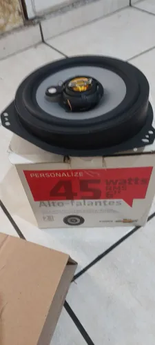 Par de alto-falantes 6" triaxial novos