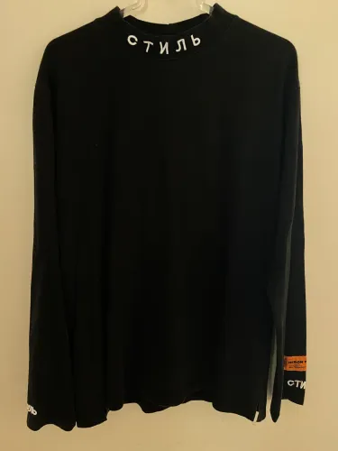 Camiseta Heron Preston Longsleeve