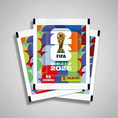 Envelope com 7 Figurinha Copa 2026 