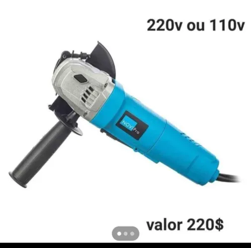 Esmerilhadeira novipro com maleta 220v ou 110v novo entregamos