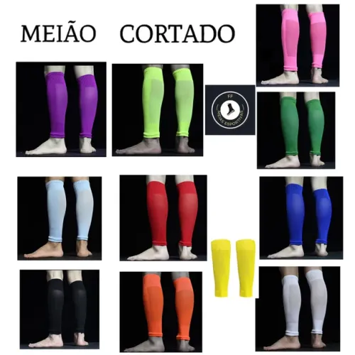 Meião Cortado sem bolso (Futebol)