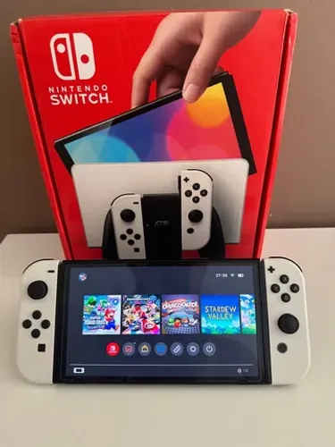 Nintendo switch oled 256gb desbloqueado