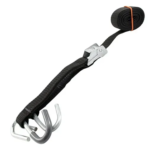 Esticador Moto Sem Catraca Com Presilha Preto Lider 001B/L04