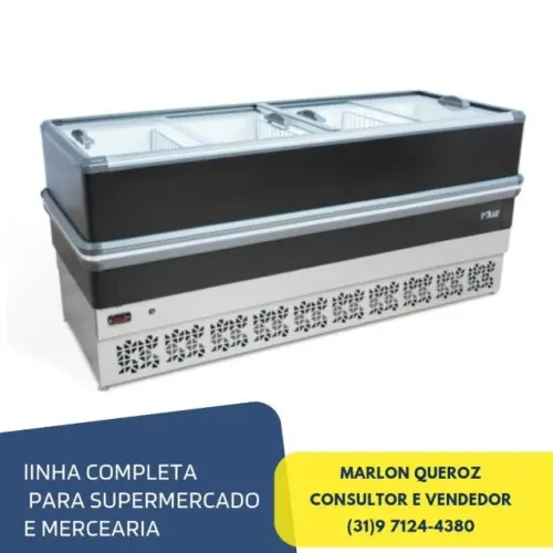 Ilha de Congelados 2 Metros Dupla Ação Polar