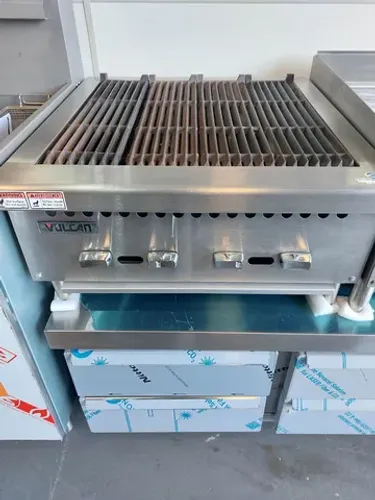 Char broiler vulcan 60cm nova pronta entrega 