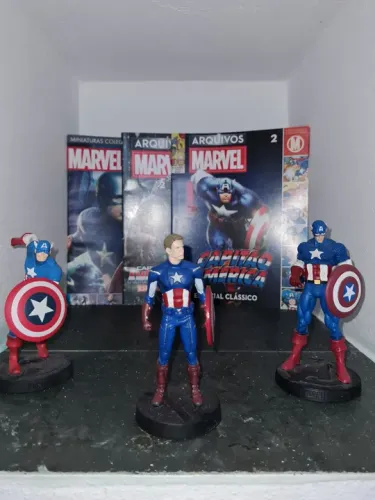 Capitão América - Marvel - Eaglemoss - Figure action