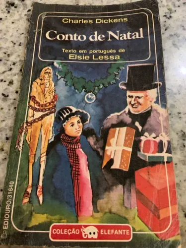 Livro Conto de Natal - Usado