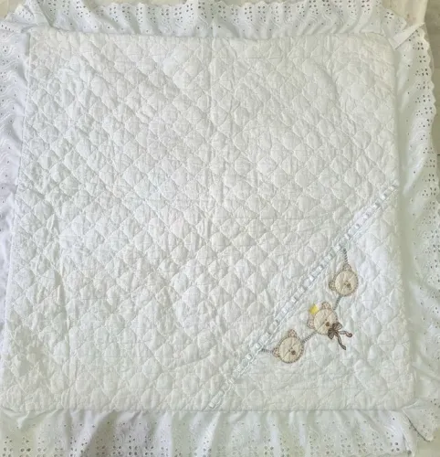 Manta acolchoada para bebê 
