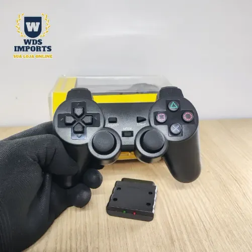 Controle Joystick Playstation 2 Sem Fio Wireless