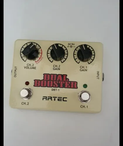Pedal Dual BOOSTER / drive / fuzzy