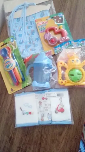 Combo para bebe com 6 unidades