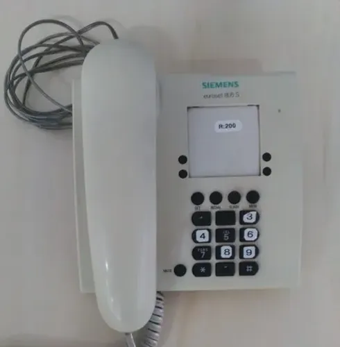 Telefone Fixo Branco - Siemens Euroset 805 S