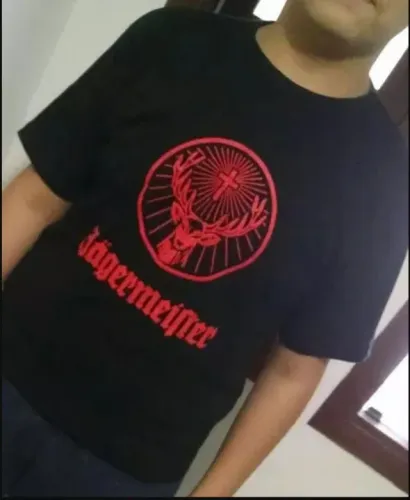 Camiseta Jagermeister, nova, sem uso, p Metals, Rocks, Goticos, Hard....