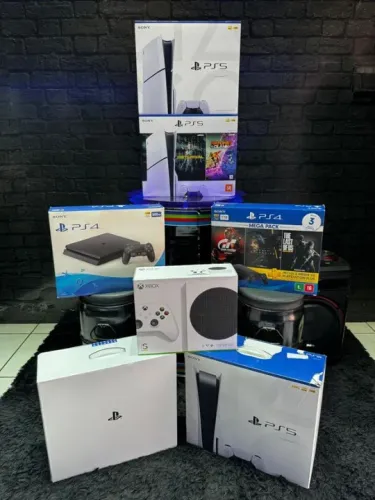 Com preços imperdíveis Playstation 5, Playstation 4 e Xbox Series S 