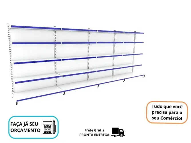 Gondola de Parede 30x40 Polar Nova