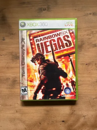 Jogo Xbox 360 rainbow six Vegas original