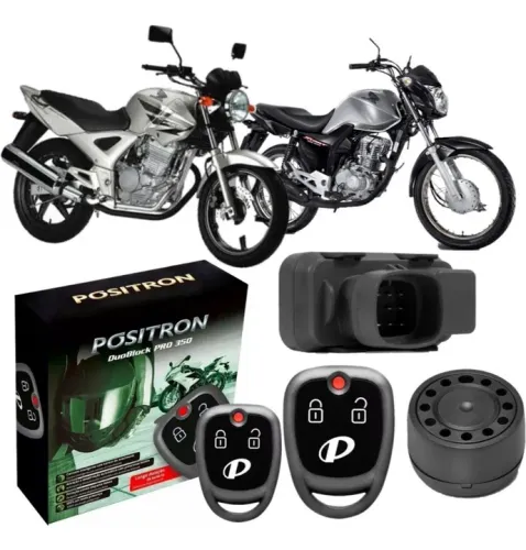 ## Alarme Pósitron Duoblock G8 Para Motocicleta Com Presença ##