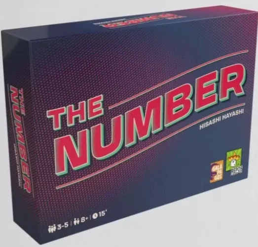 The Number  - Jogo de Tabuleiro - Board Game - Card Game - Jogo de cartas