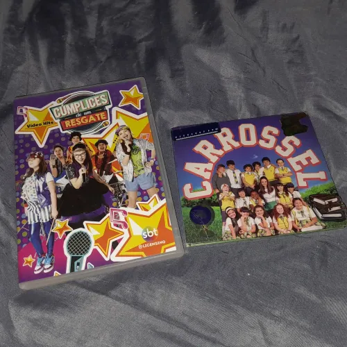 Cd e dvd carrossel e cúmplices de um resgate