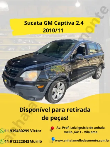 Sucata GM Captiva 2.4 2010/11 