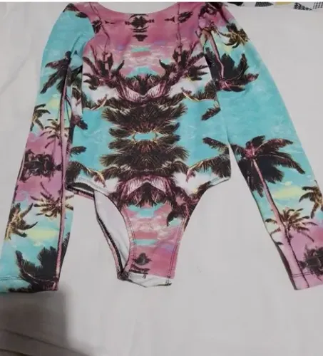 Maiô Body Manga Longa Adulto 