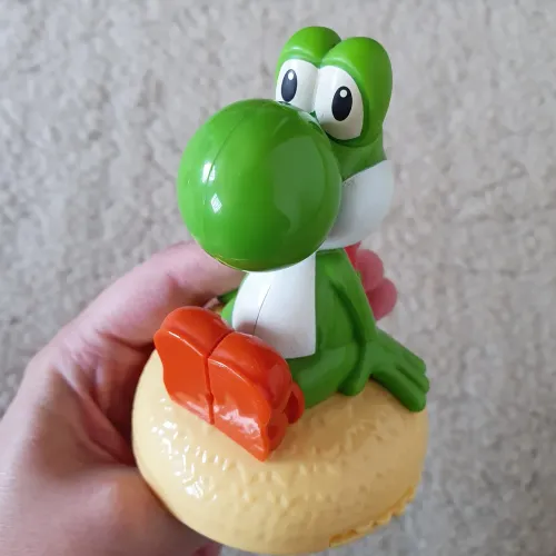 1 Boneco Yoshi Super Mario World Nintendo McDonald's