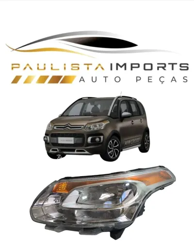 Farol Citroen Aircross 2011 2012 2013 2014 2015 ( Novo Genuíno Citroen
