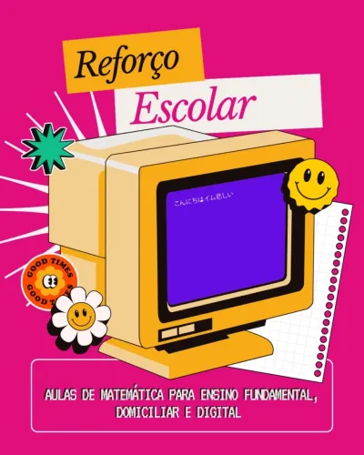 Reforço escolar de  matemática- ensino fundamental 