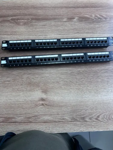 Patch Panel 24 Portas Cat5e Furukawa Sohoplus 24p T568a/b