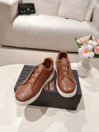 Tênis de Couro masculino Zegna