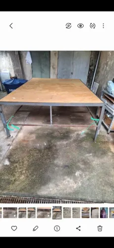 Vendo Mesa industrial para confecção 