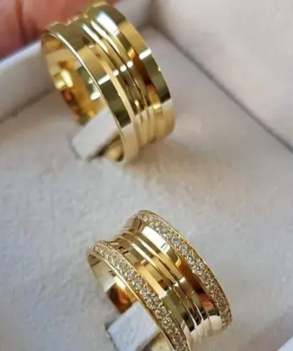 Alianças Personalizadas Exclusivas Namoro Noivado Casamento 