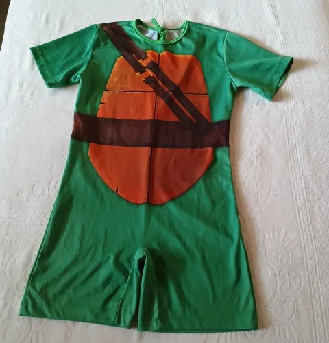 Fantasia tartaruga ninja 6 a 8 anos