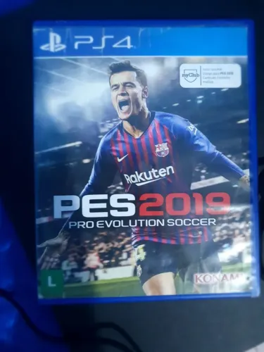 Jogo ps4 PES 2019 ac.troca 