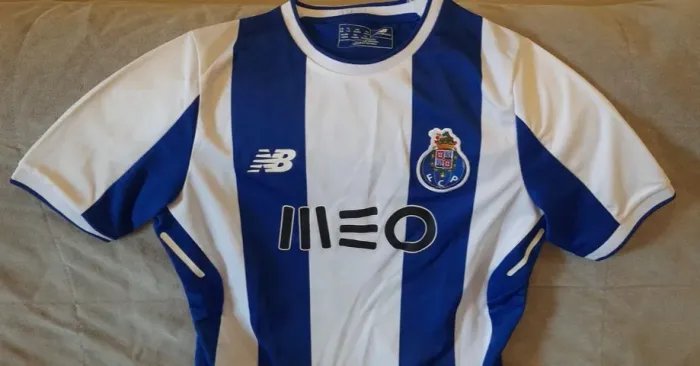 Camiseta infantil Futebol Clube do Porto original, 146 cm.