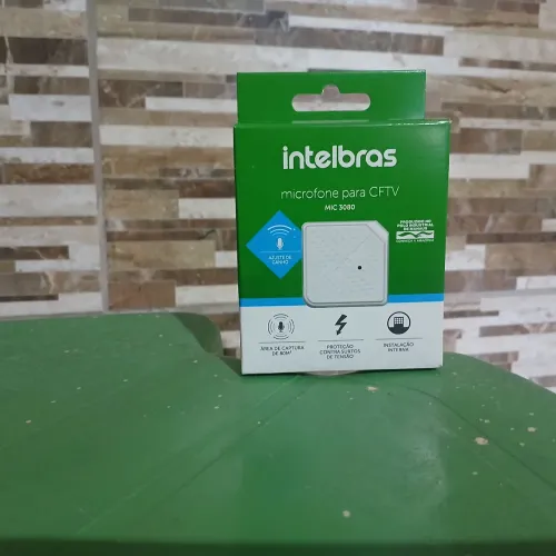 Microfone Intelbras para Câmeras instalamos faça seu orçamento aceitamos cartões 