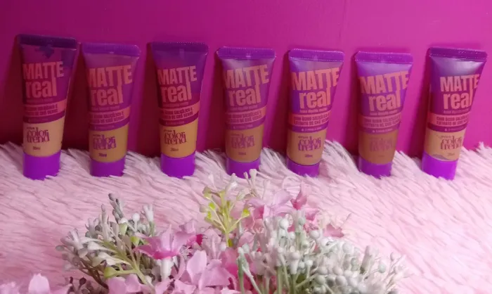 Base Líquida Matte Real Color Trend Avon