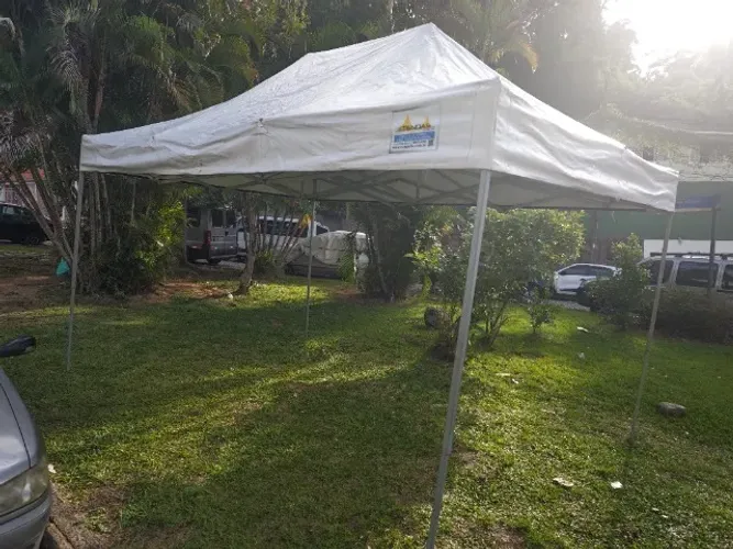 Tenda Sanfonada 4.5x3 USADA - lona branca