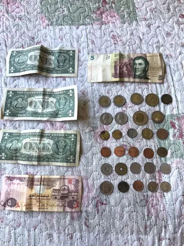 Moedas e notas de Coleção