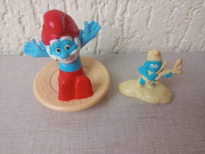 Smurfs Brinquedos Antigos McDonald's