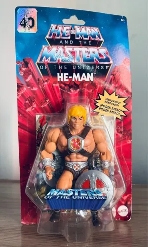 He-Man Masters of the Universe - Figura de Ação